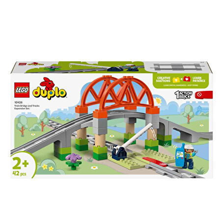 LEGO Duplo Town Tren Köprüsü ve Rayları Ek Seti 10426