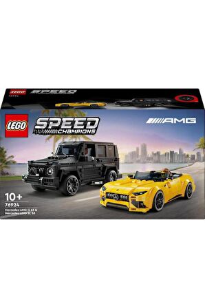 ® Speed Champions Mercedes-AMG G 63 ve Mercedes-AMG SL 63 76924 – 10 Yaş ve Üzeri Set(808Parça)