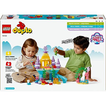 LEGO® DUPLO® | Disney Ariel'in Sihirli Su Altı Sarayı 10435 (116 Parça)