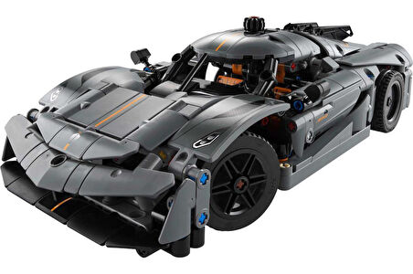 LEGO Technic 42173 Koenigsegg Jesko Absolut Grey Hypercar