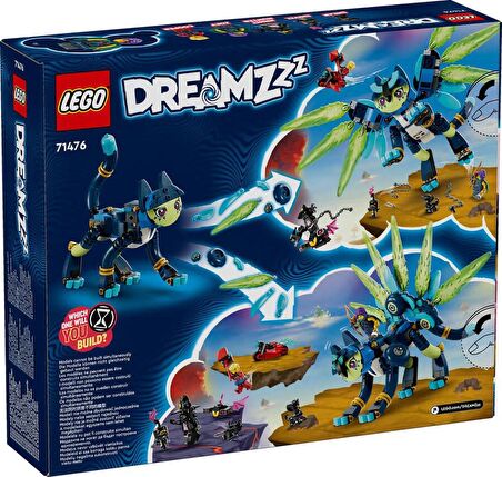 LEGO Dreamzzz 71476 Zoey and Zian the Cat-Owl