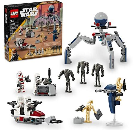 Lego Star Wars 75372 Clone Trooper & Battle Droid Battle Pack