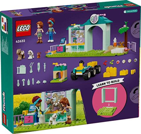 LEGO Friends 42632 Farm Animal Vet Clinic