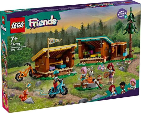 LEGO Friends 42624 Adventure Camp Cozy Cabins