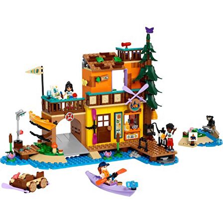LEGO® Friends Macera Kampı Su Sporları 42626 (628 Parça)