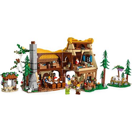LEGO Dısnep 43242 Pamuk Prenses ve Yedi Cücelerin Evi (2228 Parça)