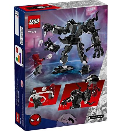 Lego Marvel 76276 Venom Mech Armor vs. Miles Morales