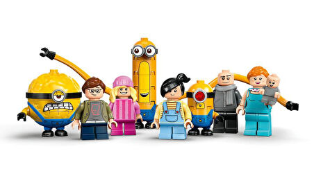 LEGO Minions 75583 Minions and Gru's Family Mansion