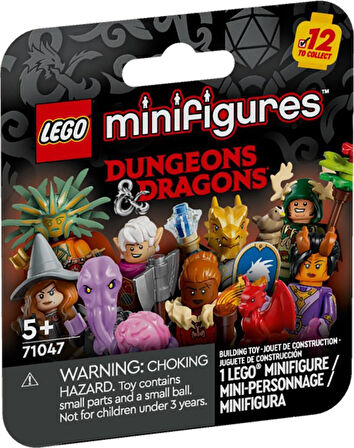 LEGO Minifigures 71047 Dungeons and Dragons Series : Random Pack (1 Adet)