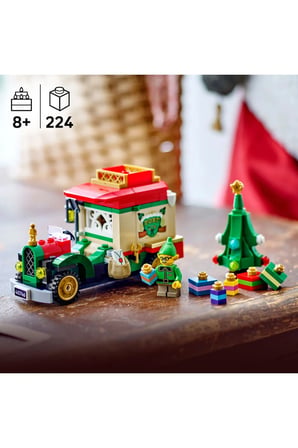 ® Noel Baba’nın Dağıtım Kamyonu 40746 – 8+ için Yaratıcı Oyuncak Yapım Seti (224 Parça)