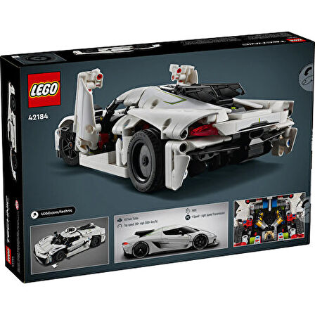 LEGO Technic - 42184 Koenigsegg Jesko Absolut White Hypercar (801 Parça)