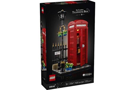 LEGO Ideas 21347 Red London Telephone Box