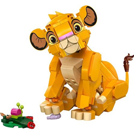 LEGO® | Disney Yavru Aslan Kral Simba 43243 # 6 Yaş ve Üzeri Çocuklar İçin İnşa Edilebilen Yaratıcı Oyuncak Yapım Seti (222 Parça)