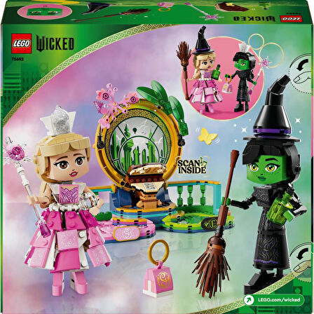 LEGO 75682 Wicked Elphaba ve Glinda Figürleri (558 Parça)
