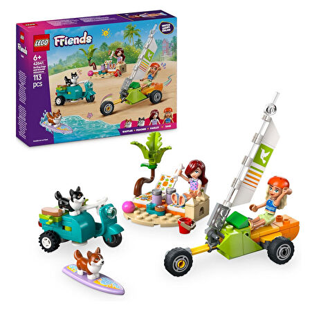 LEGO Friends Sörfçü Köpekler ve Scooter Macerası 42641