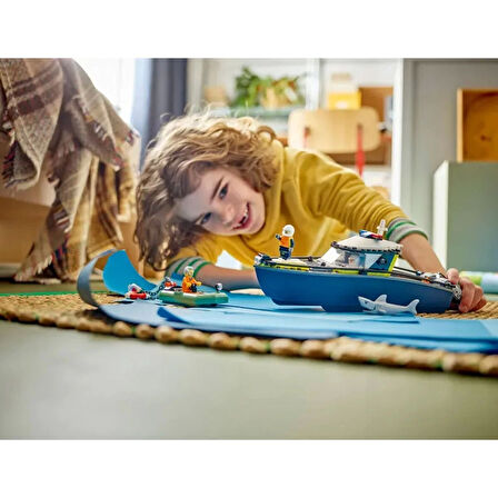 60456 Lego City Polis Teknesi Takibi 264 parça +6 yaş