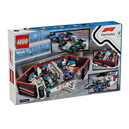LEGO City F1 Garajı ve Mercedes-AMG ve Alpine 60444