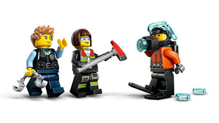 LEGO City 60462 Helicopter, Fire Truck and Submarine Remix