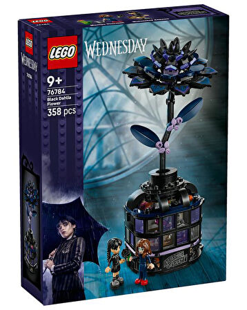 Lego Wednesday Siyah Yıldız Çiçeği 358 Parça 76784
