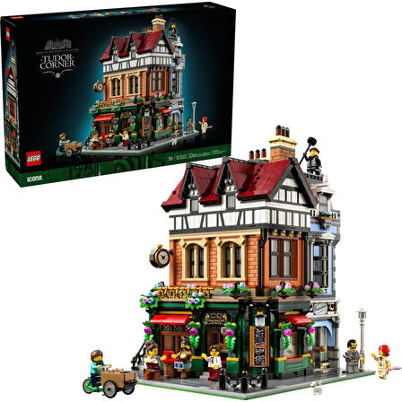 LEGO 10350 Icons Tudor Corner Köşesi Modular