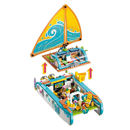 LEGO Friends Gezi Teknesi Macerası 42664