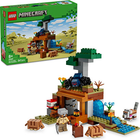  Lego Minecraft® Armadillo Maden Keşfi 21269  247 Parça 