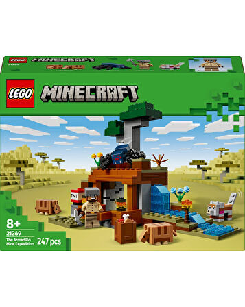  Lego Minecraft® Armadillo Maden Keşfi 21269  247 Parça 