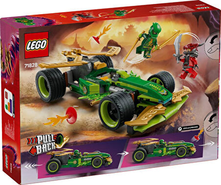 LEGO Ninjago 71828 Lloyd's Pull-Back Race Car