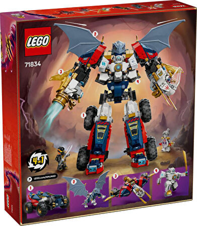 LEGO Ninjago 71834 Zane's Ultra Combiner Mech