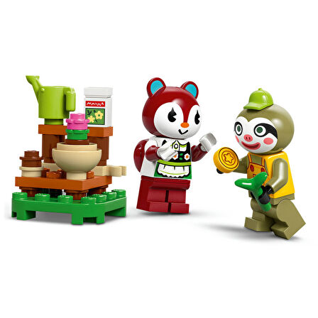 LEGO Animal Crossing Leif Karavan ve Bahçe Dükkanı 77054