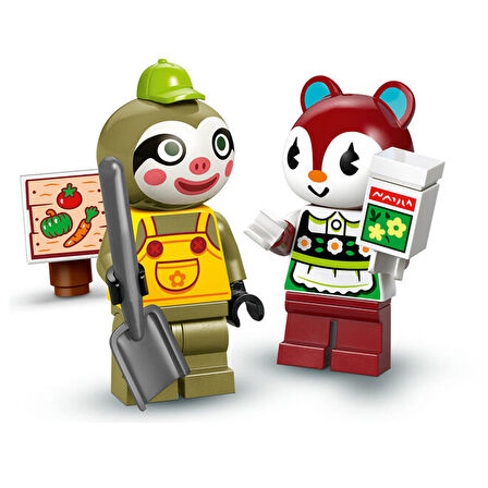LEGO Animal Crossing Leif Karavan ve Bahçe Dükkanı 77054