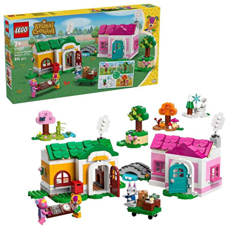 77057 Lego Animal Crossing Yaratıcı Evler: Eğlenceli Mevsimler 814 parça +7 yaş