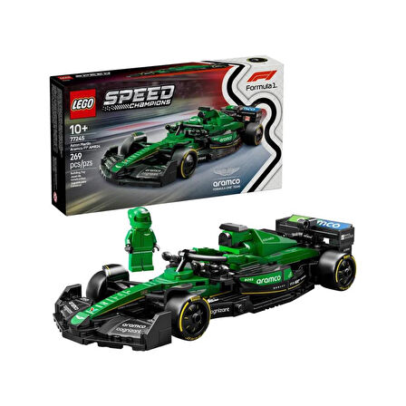 LEGO 77245 Speed Champions Aston Martin Aramco F1 AMR24 Yarış Arabası 