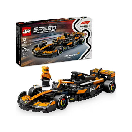 LEGO Speed Champions Mclaren F1 Team MCL38 Yarış Arabası