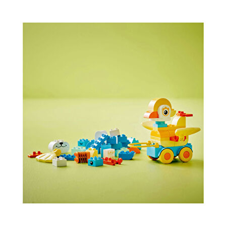 LEGO Duplo 3 ü 1 Arada Tekerlekli Hayvanlar 10448