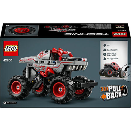 LEGO 42200 Technic Monster Jam™ ThunderROARus™ Çek-Bırak