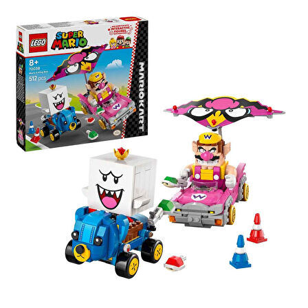 LEGO Super Mario: Mario Kart Wario ve King Boo 72038
