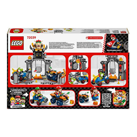 LEGO Super Mario Mario Kart-Bowser Kalesi 72039