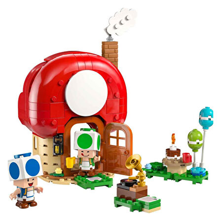 LEGO Super Mario Toad Evinde Parti 72041