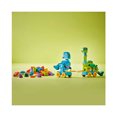 LEGO Duplo 3 ü 1 Arada Tekerlekli Dinozorlar 10451