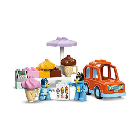 LEGO DUPLO Bluey: Bluey ile Dondurma Gezisi 10458