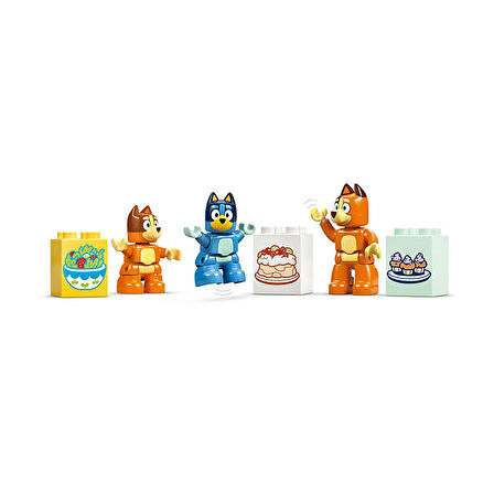 LEGO DUPLO Bluey: Bluey Ailesinin Evi ve Hafıza Oyunu İnteraktif Oyuncak 10459