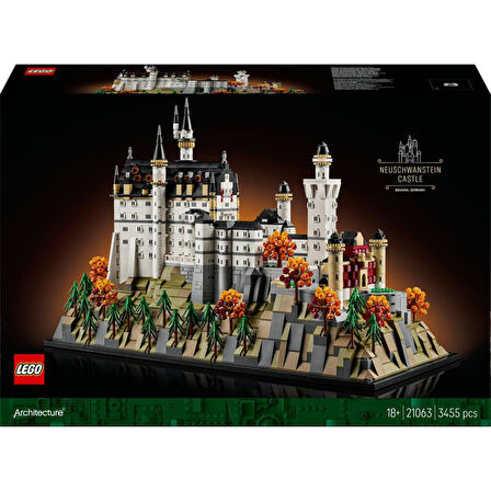 LEGO 21063 Architecture Neuschwanstein Şatosu 21063