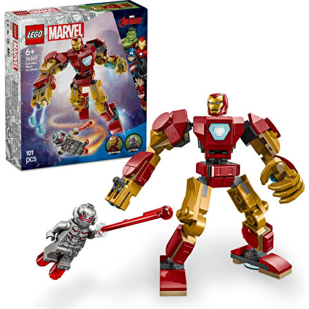LEGO 76307 Marvel Iron Man Robotu, Ultron’a Karşı