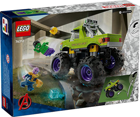 LEGO Super Heroes 76312 The Hulk Truck vs. Thanos