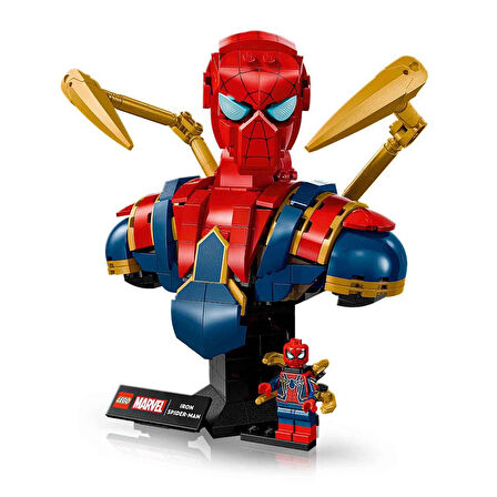 LEGO Marvel Iron Örümcek Adam Büstü 76326