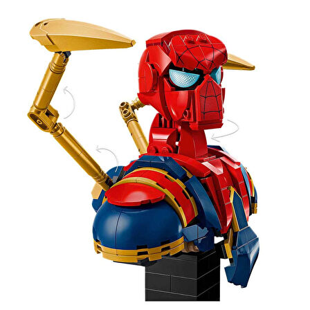 LEGO Marvel Iron Örümcek Adam Büstü 76326