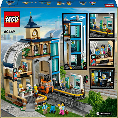 LEGO 60469 City Merkez Tren Istasyonu