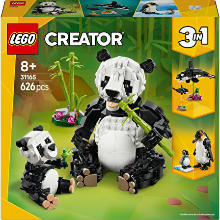 LEGO 31165 Creator 3’ü 1 Arada Vahşi Hayvanlar: Panda Ailesi 31165 