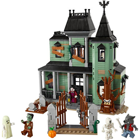 LEGO 31167  Creator 3'ü 1 Arada Hayaletli Köşk 31167 - 9 Yaş & Üzeri Çocuklar Için Gemi ve Tren Olabilen Oyuncak Yapım Seti (736 Parça)